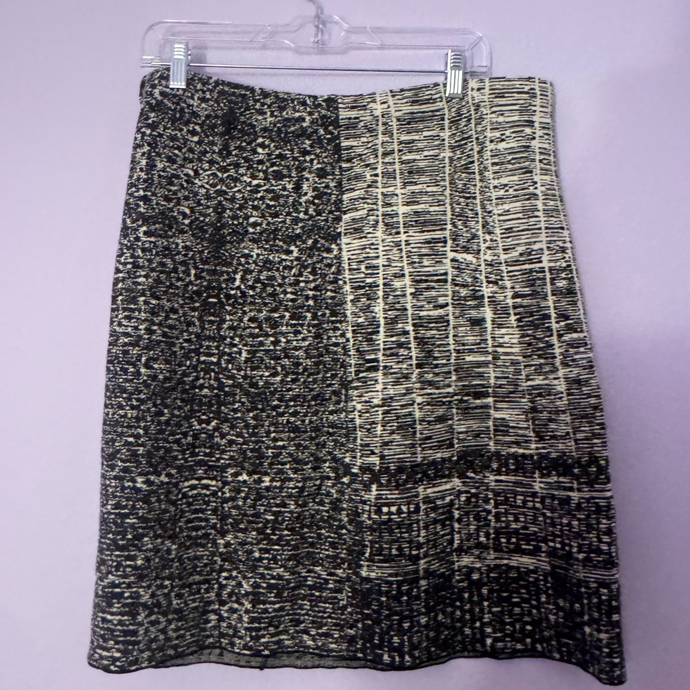 Elegant Black and White Women's Skirt